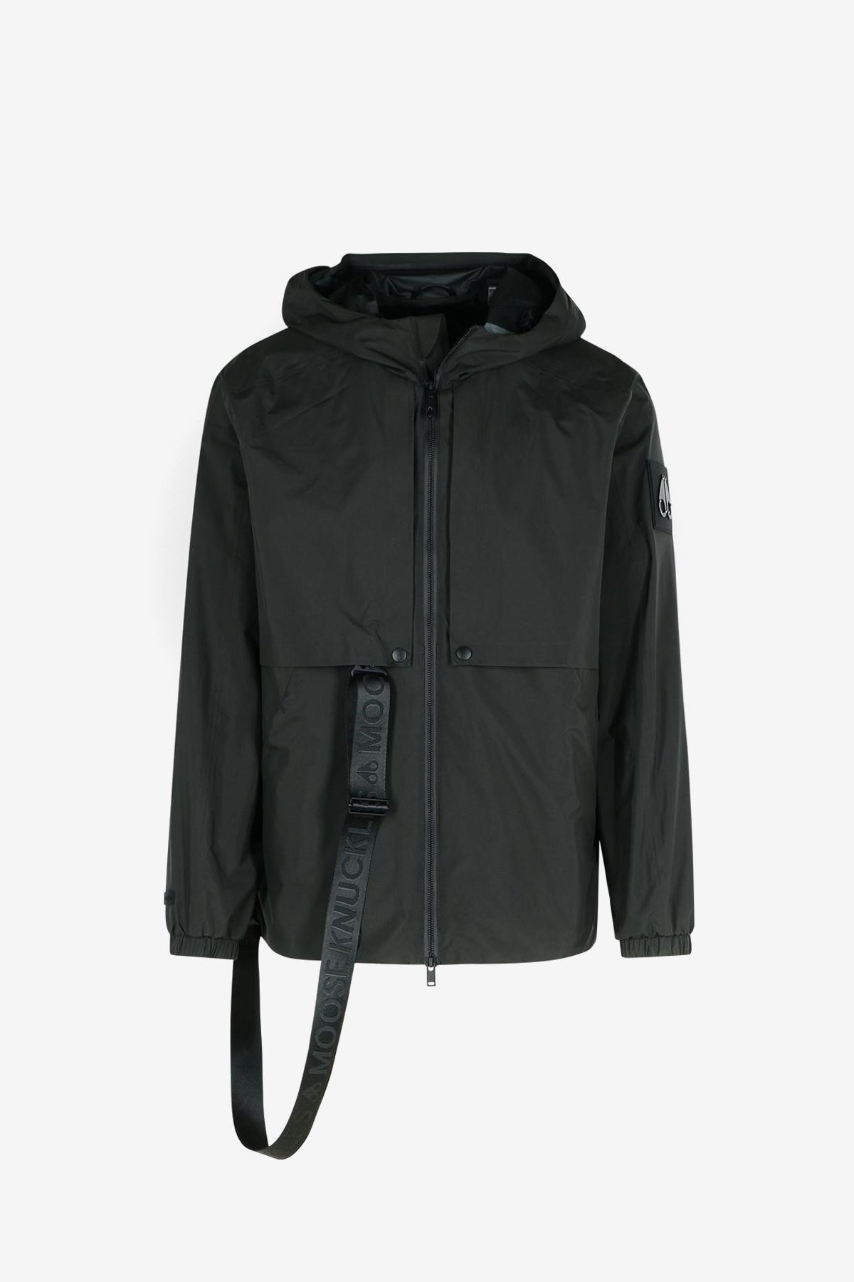 Moose Knuckles Knox Black Recycled Polyester Jacket